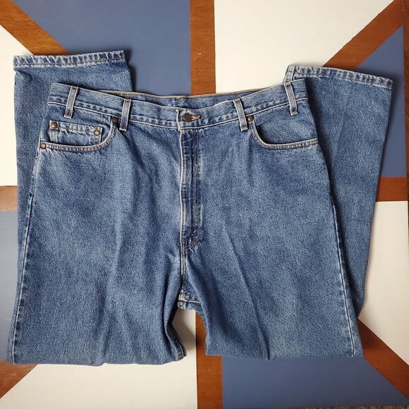 Vintage Levi's 540 Jeans Mens 38x30 Relaxed Fit Straight Leg Y2K‎ Brown Tag - Picture 1 of 14